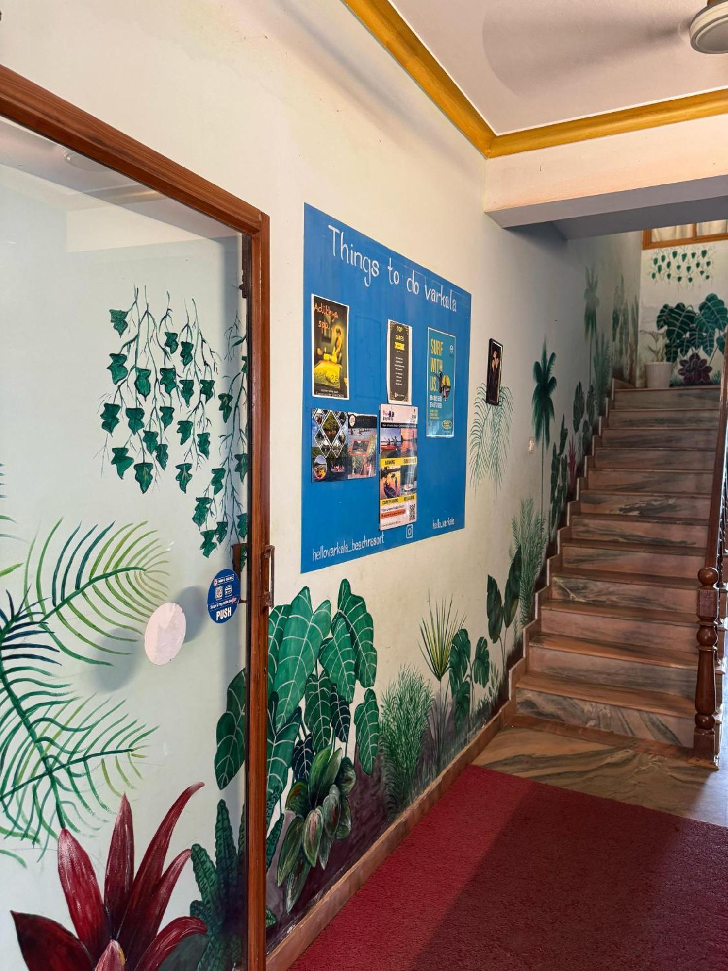 Beach View Balcony Resort By Hello Varkala Exterior foto